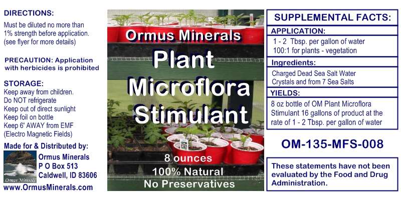 Ormus Plant Microflora Stimulant Ormus Plant Microflora Stimulant
