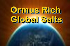 Ormus Rich Global Salts Ormus Rich Global Salts